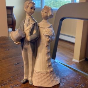 LLADRO  RETIRED WEDDING HAPPIEST DAY EVER BRIDE AND GROOM